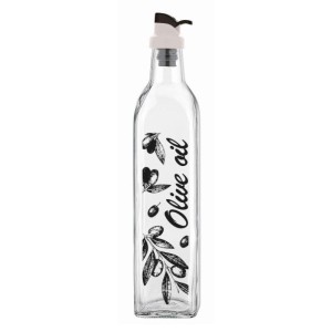 FLORINA Butelka do oliwy Oslo 500 ml dekorowana