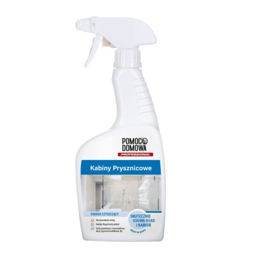 POMOC DOMOWA środek do czyszczenia kabin prysznicowych, 500 ml - atomizer