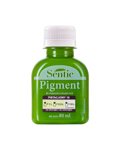 SENTIC Pigment do farb 80 ml Pistacjowy D19