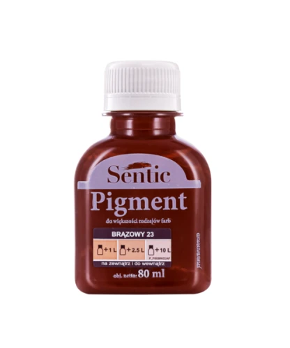 SENTIC Pigment do farb 80 ml Brązowy D23