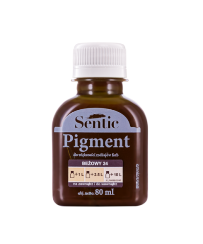 SENTIC Pigment do farb 80 ml Beżowy D24