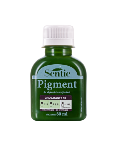 SENTIC Pigment do farb 80 ml Groszkowy D18