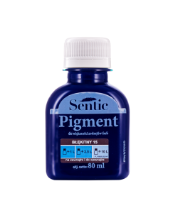 SENTIC Pigment  do farb 80 ml Błękitny D15