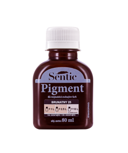 SENTIC Pigment  do farb 80 ml Brunatny D25