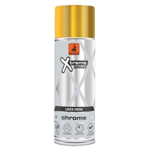 DRAGON Lakier chrom w aerozolu 400 ml Xtreme spray ZŁOTY