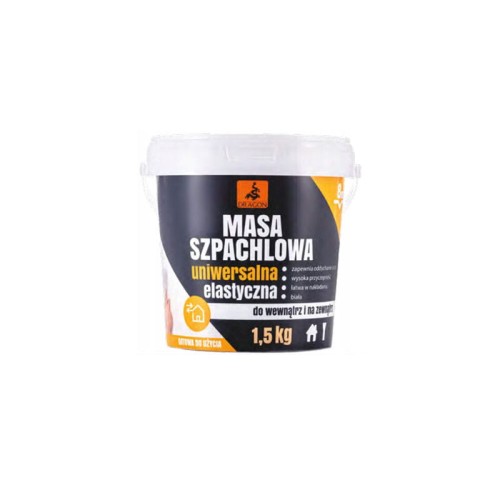 DRAGON Masa szpachlowa uniwersalna elastyczna 1,5 kg