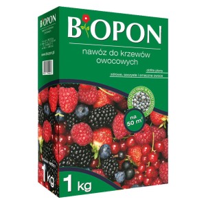 BIOPON Nawóz do krzewów owocowych 1kg granulat