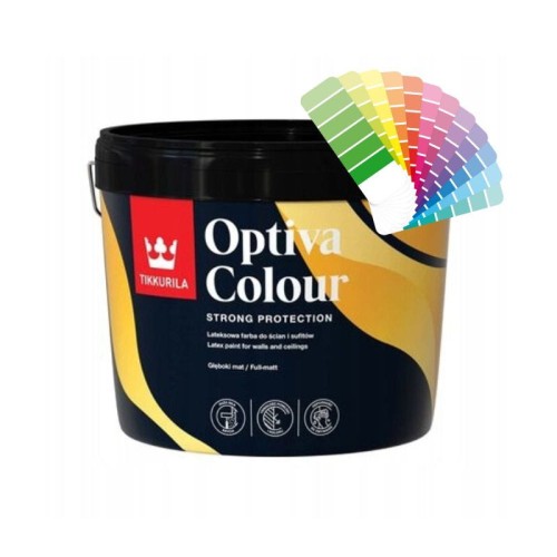 TIKKURILA Farba Optiva Colour Mat Baza AP 2.7L