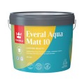 TIKKURILA Everal Aqua Matt 10 farba do drewna i metalu 0,9L baza A