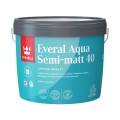TIKKURILA Everal Aqua Semi-Matt 40 farba do drewna i metalu 2,7L baza A