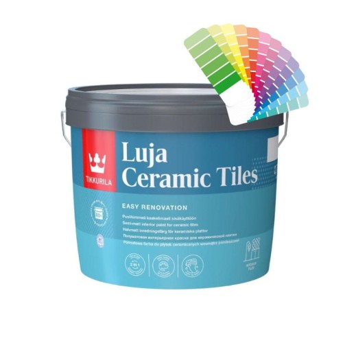 TIKKURILA Luja Ceramic Tiles farba do płytek ceramicznych 2,7L baza C