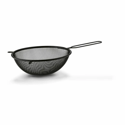 KONIGHOFFER Sitko kuchenne z rączką Dark 20 cm czarne