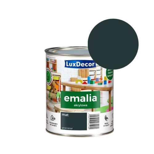 LUXDECOR Emalia akrylowa górki szczyt 0,4L MAT