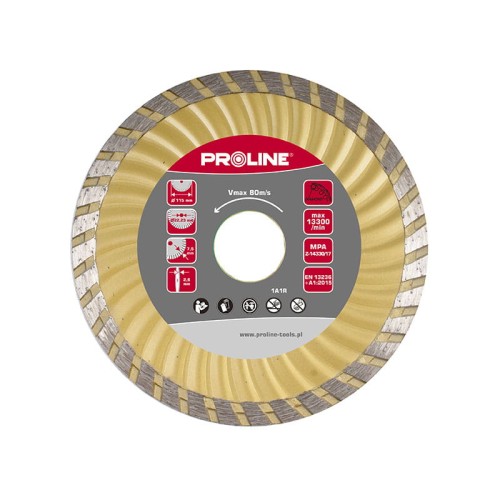 PROLINE Tarcza diamentowa super turbo 125 mm