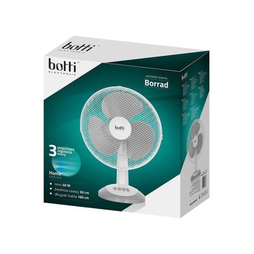 Botti Wentylator stołowy Borrad 30cm 40W