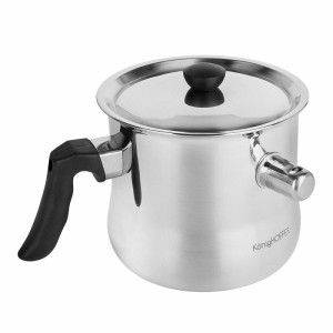 KONIGHOFFER Garnek do mleka z gwizdkiem i pokrywką 1,5 l