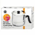 KONIGHOFFER Garnek do mleka z gwizdkiem i pokrywką 1,5 l