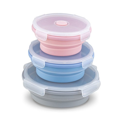 Konighoffer Komplet 3 składanych pojemników na żywność Optima