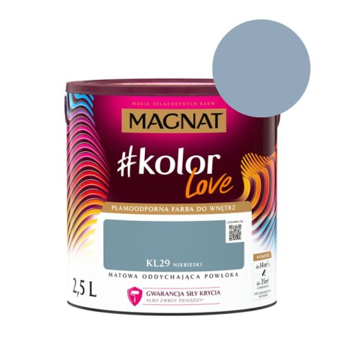 MAGNAT Farba #kolorLove KL29 niebieski 2,5L