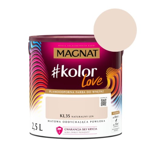 MAGNAT Farba #kolorLove KL35 naturalny len 2,5L