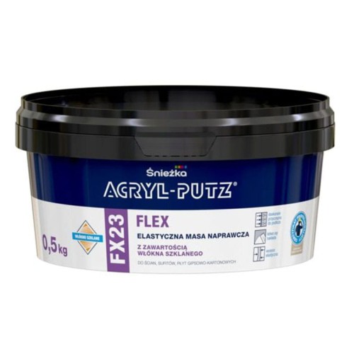 Śnieżka acryl-putz FX 23 Flex Masa naprawcza elastyczna z zawartością włókna szklanego