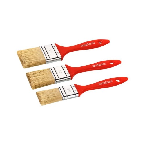 COLOR EXPERT Zestaw 3 pędzli płaskich 30/40/50 mm