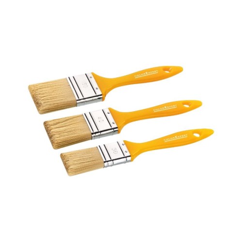 COLOR EXPERT Zestaw 3 pędzli płaskich 30/40/50 mm do lakieru