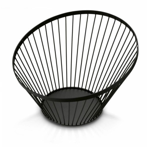 TADAR Kosz na owoce Skandi 30 x 20 cm czarny