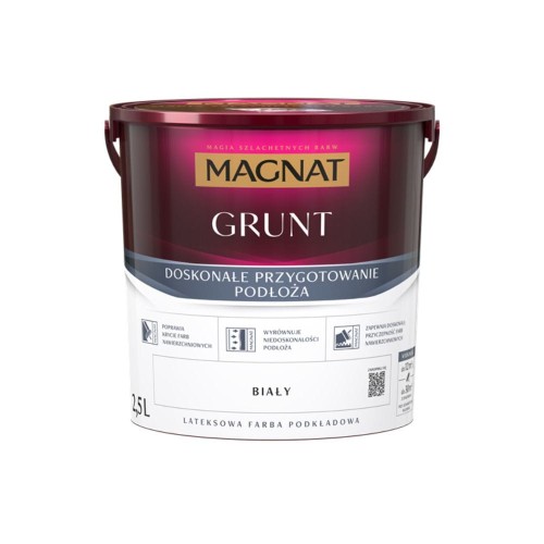 MAGNAT PRIMER FARBA LATEKSOWA GRUNTUJĄCA 2,5L