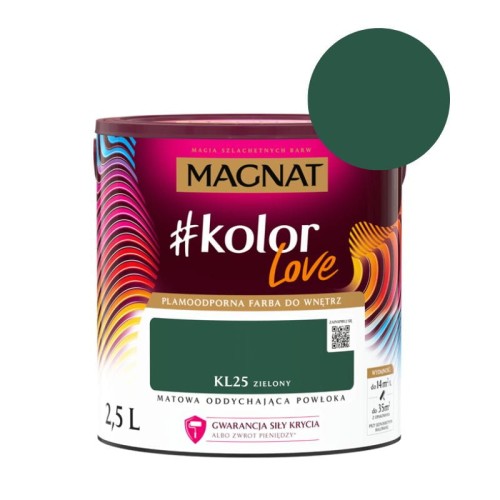 MAGNAT Farba #kolorLove KL25 zielony 2,5L