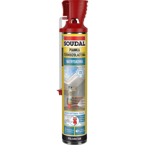 Soudal Piana termoizolacyjna natryskowa Genius Gun 700 ml