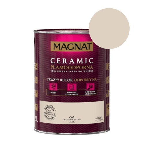MAGNAT CERAMIC C63 KREMOWY JASPIS 5L