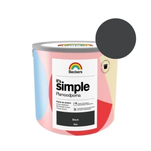 BECKERS Farba It's Simple Black 2,5L