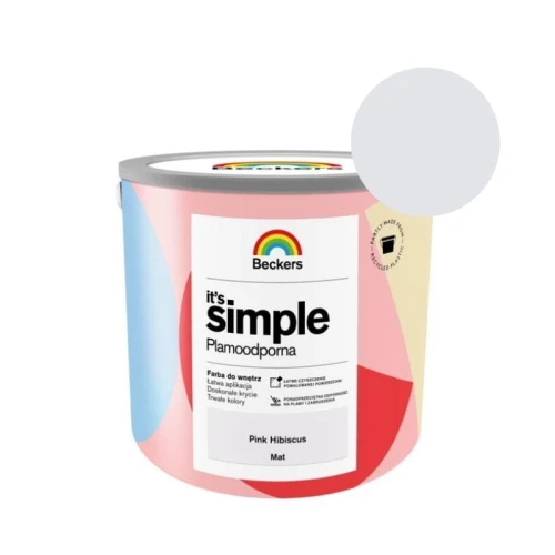 BECKERS Farba It's Simple Pink Hibiscus 2,5L
