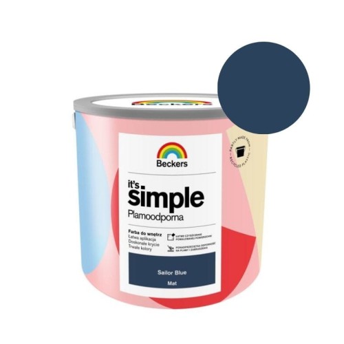 BECKERS Farba It's Simple Sailor Blue 2,5L