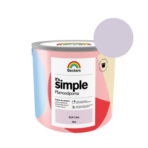 BECKERS Farba It's Simple Soft Lilac 2,5L