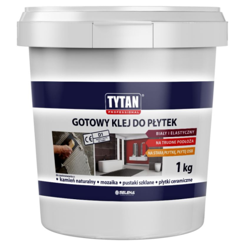 TYTAN GOTOWY KLEJ DO PŁYTEK 1KG
