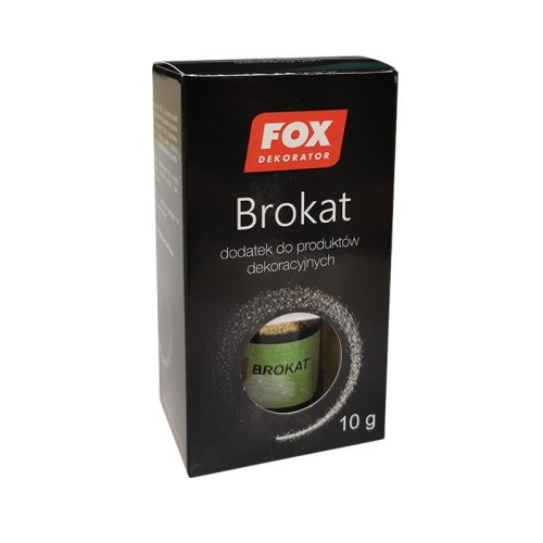 FOX DEKORATOR Brokat do lakieru 10G ZIELEŃ