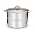 KonigHOFFER Garnek wysoki Faro Gold 21L stal nierdzewna