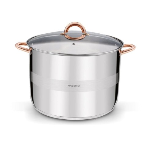 KonigHOFFER Garnek wysoki Faro Copper 21L stal nierdzewna