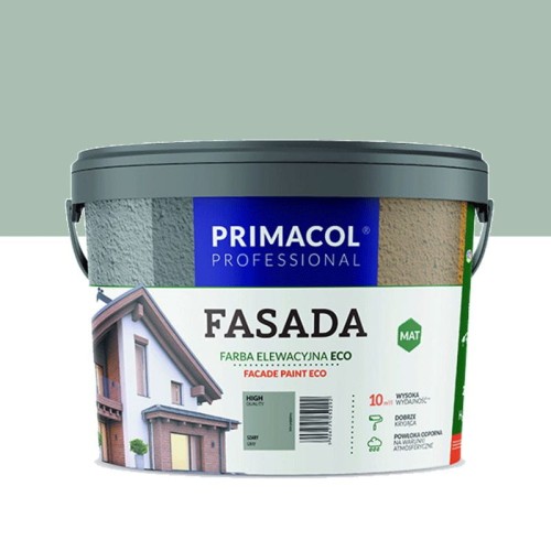 Primacol Fasada Eco Farba Elewacyjna Szary 2,7 L