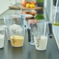 TADAR Dzbanek z miarką z gumowym uchwytem Plast Team 1L