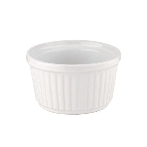 FLORINA Kokilka ceramiczna Solid 9 cm biała