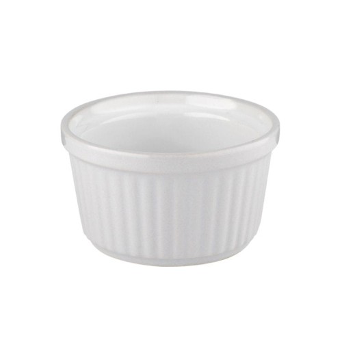 FLORINA Kokilka ceramiczna Solid 9 cm szara
