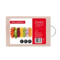 FLORINA Deska kuchenna z metalowym uchwytem 24x16 cm