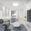 V-TAC Plafon LED okrągły 24W 29,5 cm biały czujnik ruchu