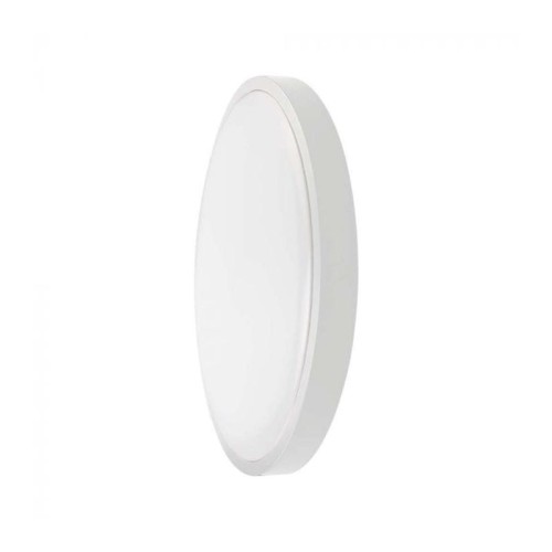 V-TAC Plafon LED okrągły 18W 22,5 cm biały czujnik ruchu