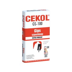 CEKOL Gips szpachlowy GS-100 5 kg extra mocny