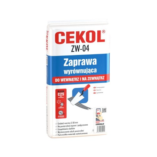 CEKOL ZW-04 Zaprawa wyrównująca 5 kg