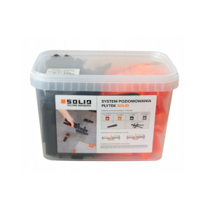 Solid system Kliny 50szt + Klipsy 1mm 100szt